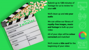 Video Package : up to 3 minutes